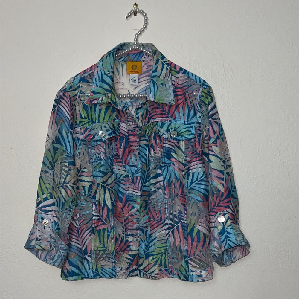 Ruby rd 10 jacket pastel fern